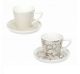 Brandani Shanti set of 2 coffee cups with saucer