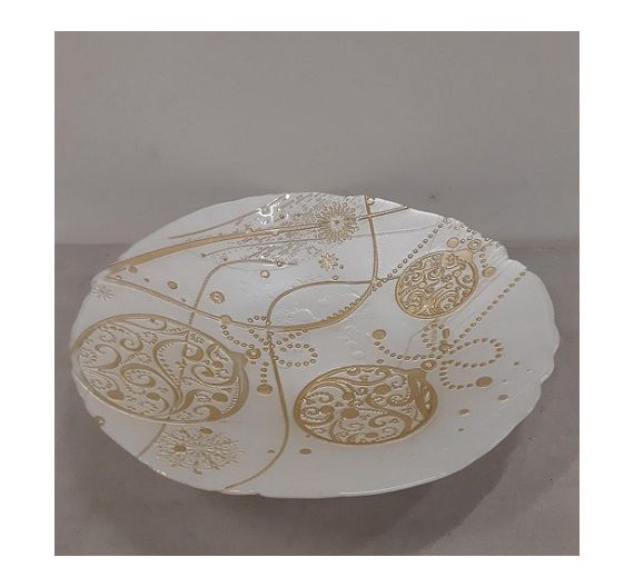 Brandani centrotavola Regalomagia bianco oro