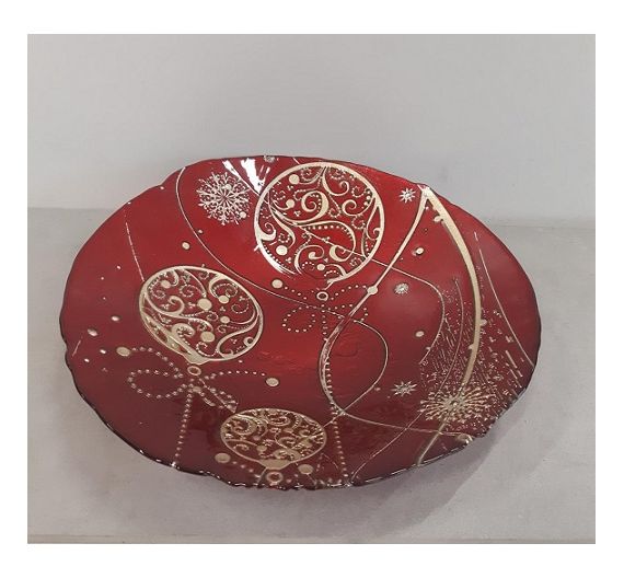 Brandani centrotavola Regalomagia bianco oro