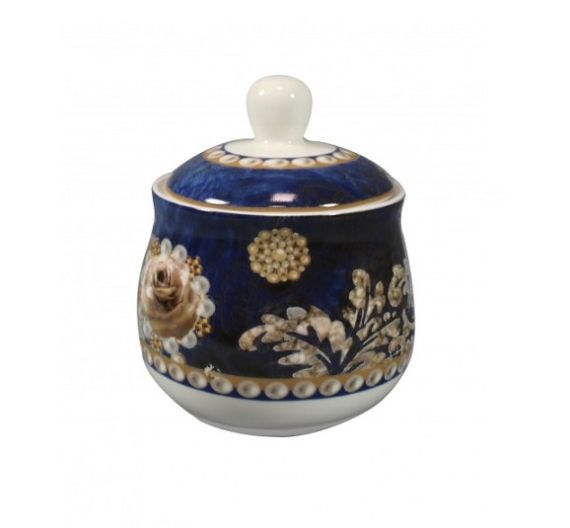 Brandani Danubio Blu sugar bowl