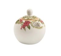Brandani Sottobosco porcelain sugar bowl