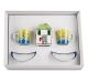 Egan Le Casette set, sugar bowl and coffee cups