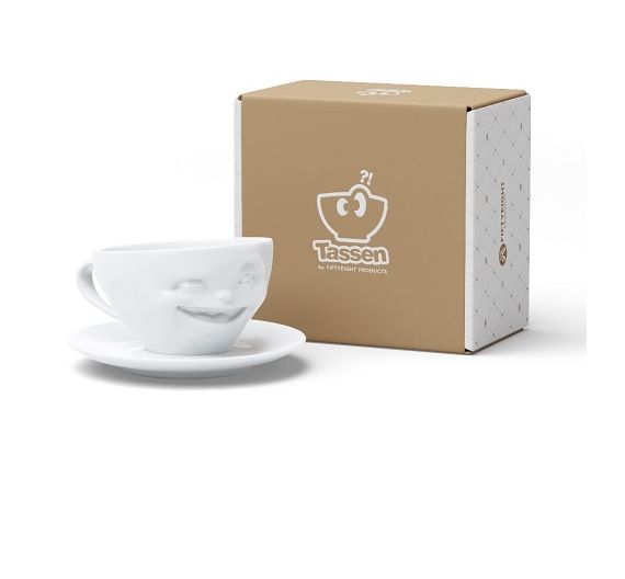 Tazza tè capuccino con piattino 200 ml Tassen Snoozy