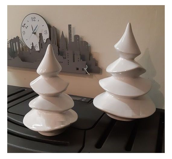 Christmas tree with snow from Bassano ceramics