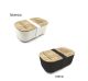 WD lunch box IN BAMBOO FIBER