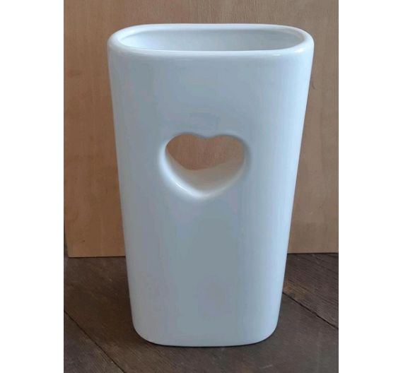Vase with heart Bassano ceramics