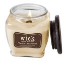 Candle Vanilla Cedarwood wood wick