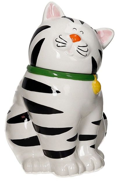 Barattolo Da Tè In Ceramica A Forma Di Gatto – 150 Ml – Contenitore Ermetico Antiumido Per Tè, Caffè, Spezie - 2