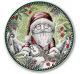 Egan panettone plate Santa Claus