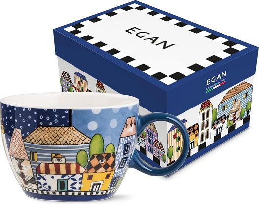 Tazza Mug in porcellana decorata NATALE Egan