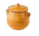 Brandani rounded fire clay vegetable pot