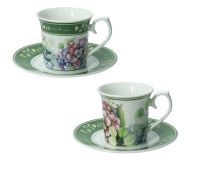 Brandani Flora set of 2 coffee cups