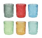 Brandani Tropical set of 6 acrylic glasses