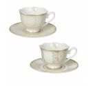 Brandani Golden Eye coffee cup set of 2