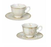 Brandani Golden Eye coffee cup set of 2