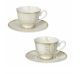 Brandani Golden Eye coffee cup set of 2