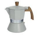 Brandani Tuttinsieme dove-grey moka coffee maker
