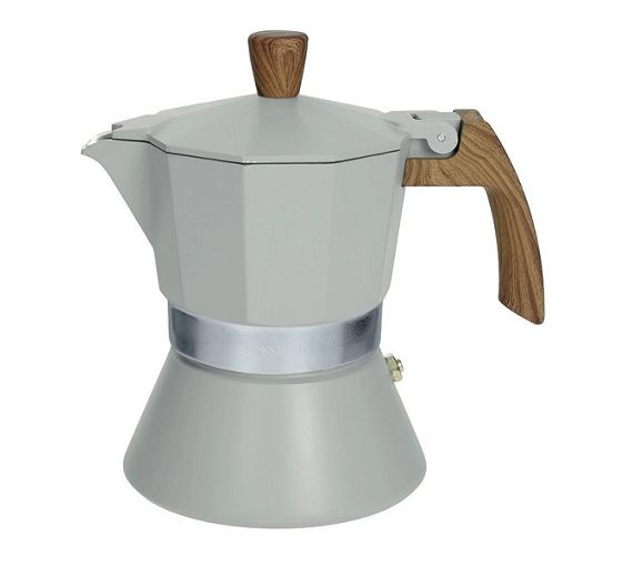 Brandani moka caffettiera Tuttinsieme tortora