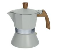 Brandani Tuttinsieme dove-grey moka coffee maker