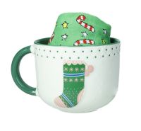Brandani breakfast mug with cotton socks