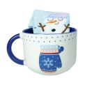 Brandani breakfast mug with cotton socks