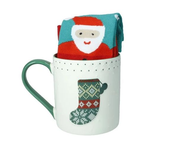 Brandani mug con calzini cotone