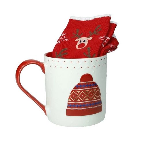 Brandani mug con calzini cotone