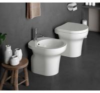 Cielo jo bidet a terra distanziato muro bianco 50x35 JOBI