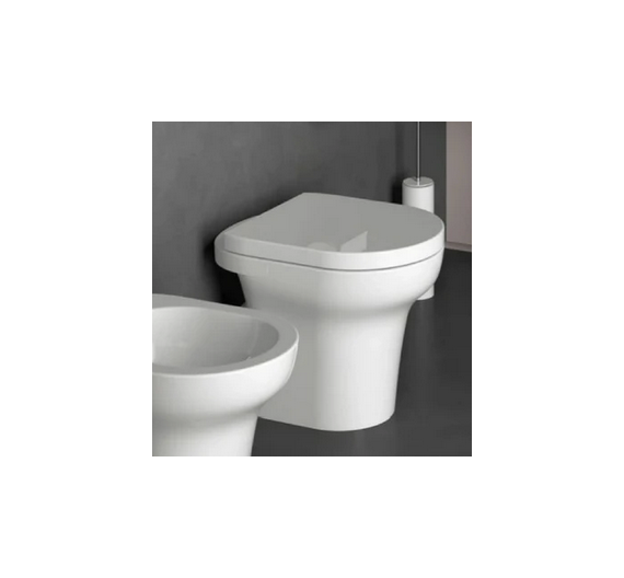 Cielo jo vaso a terra monoforo distanziato muro bianco 50x35 JOVA