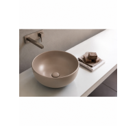 Cielo lavabo d'appoggio Shui arenaria D.40 SHBA40 + piletta