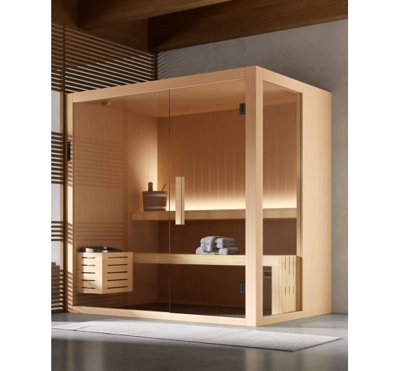 HAFRO SAUNA KYRA 192X156 SX HEMLOCK
