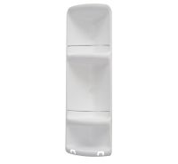 Gedy Caesar portaoggetti angolare bianco art.7081