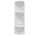 Gedy Caesar portaoggetti angolare bianco art.7081