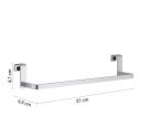 Gedy Tosca porta salviette per sopra porta e mobile bagno art. 2129