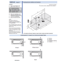 HAFRO VASCA NOVA 170x70 SX CON PANNELLO FRONTALE E LATERALE