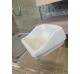 Cidneo portasapone ceamica incasso C4 nuovo anni 70 16x16