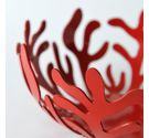 ALESSI Maditerraneo cestino rosso d.21 ESI01/21R