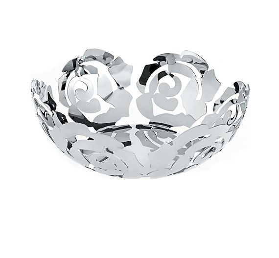 ALESSI La Rosa cestino inox d.21 ESI15/21